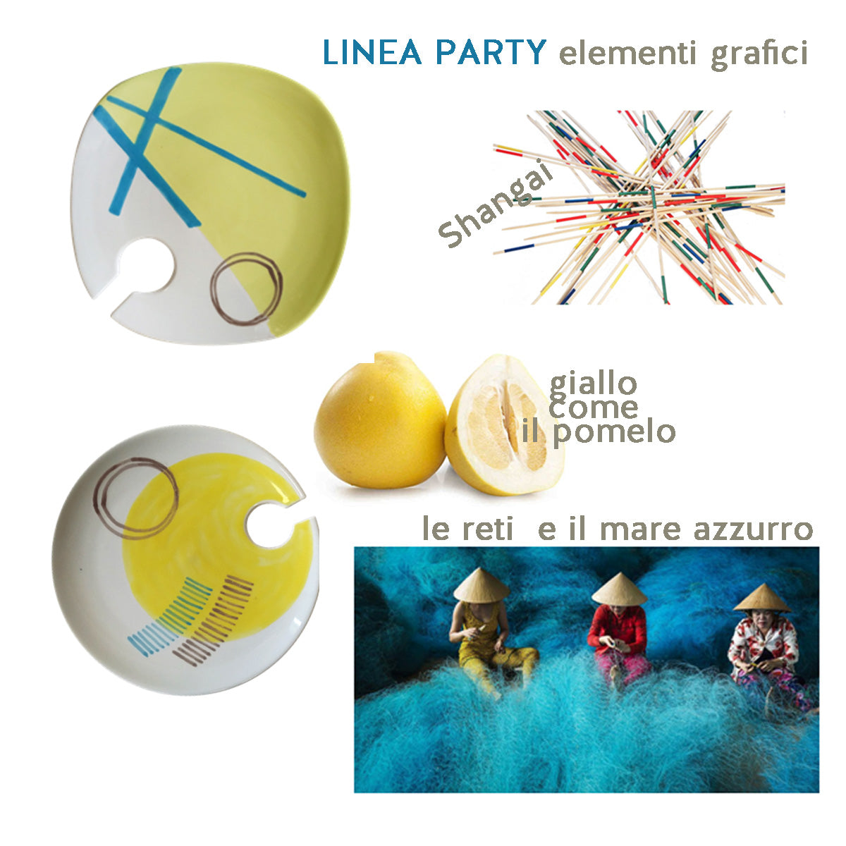 PIATTO QUADRATO PORTA FLUTE LINEA PARTY | CODICE CTM4000409700