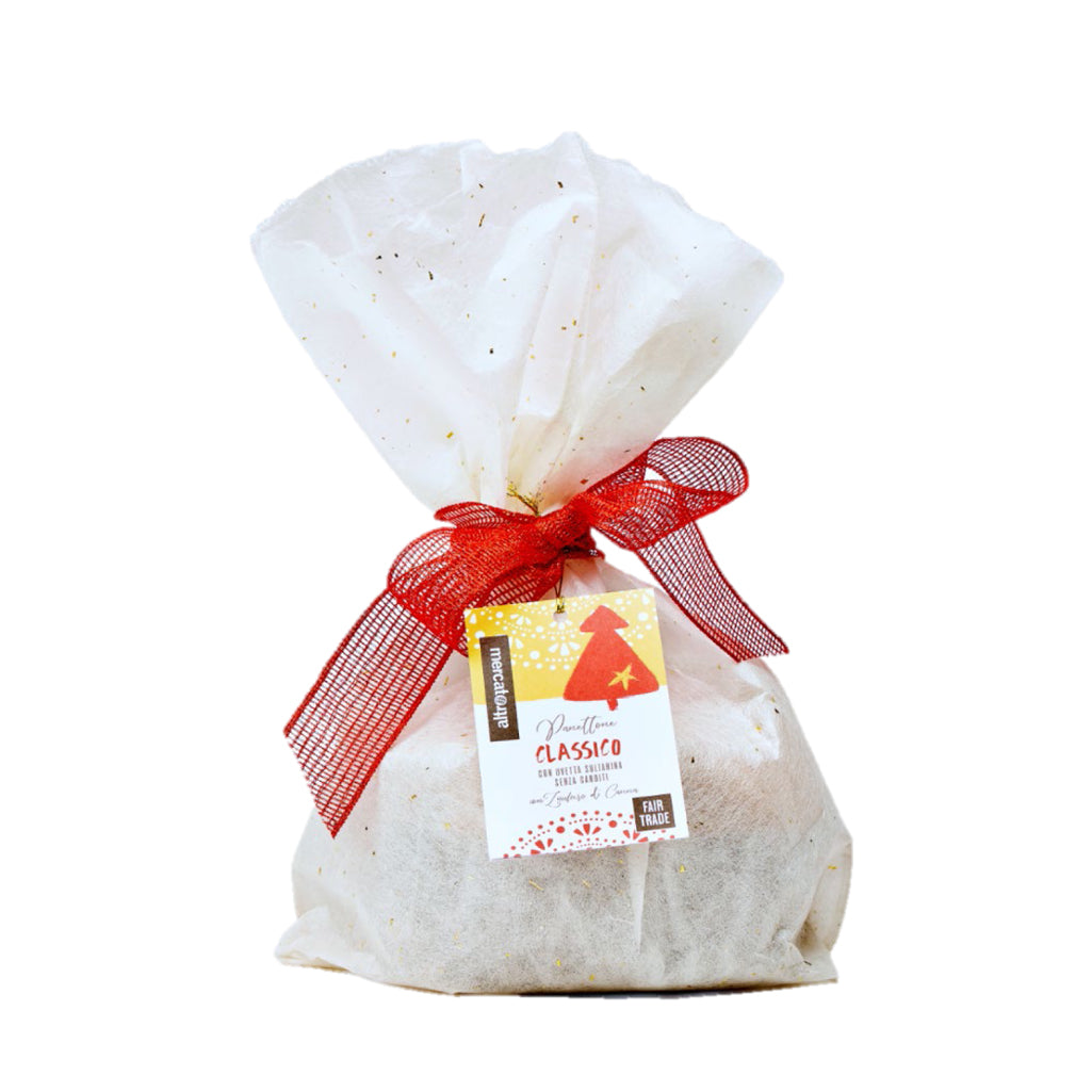 Panettone classico di Natale del Commercio equosolidale Altromercato