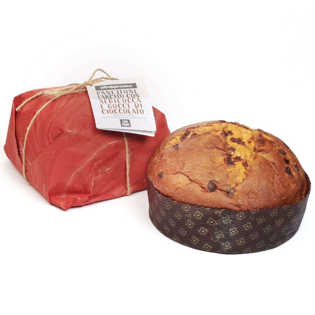 Panettone farcito Un regalo goloso di Natale del commercio equo solidale