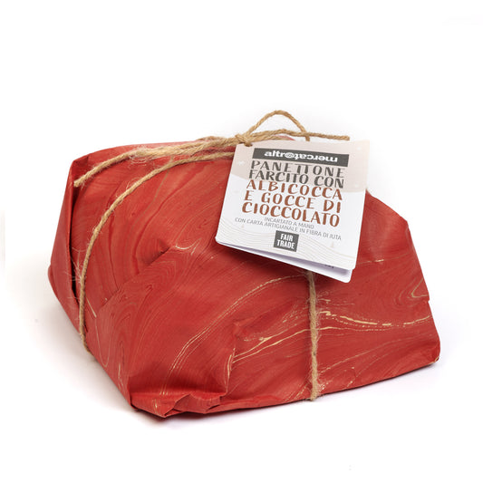 PANETTONE FARCITO ALBICOCCA E CIOCCOLATO FONDENTE | COD 3456 |750 g
