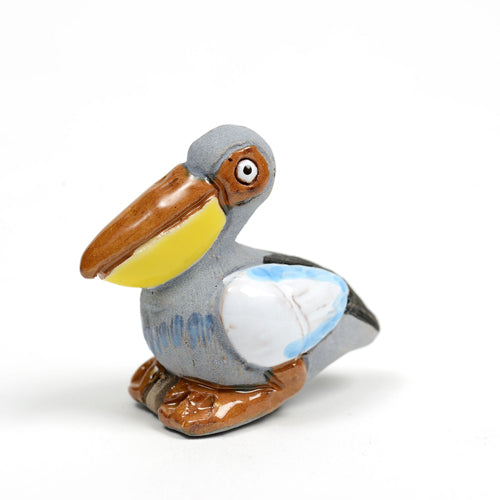 PELLICANO IN CERAMICA SMALTATA | COD 544