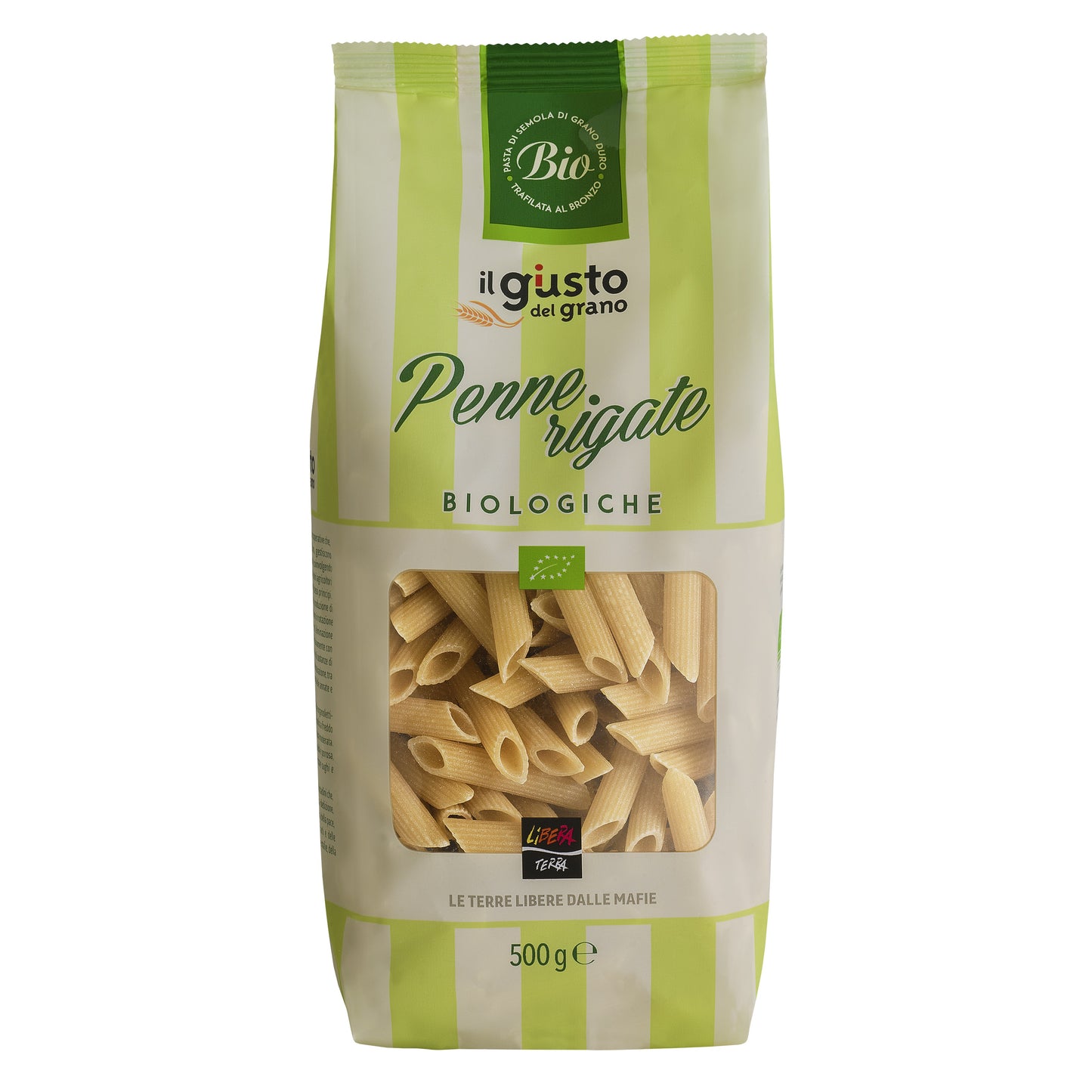 PENNE RIGATE DI SEMOLA DI GRANO DURO LIBERA- BIO | COD. 541 | 500 g