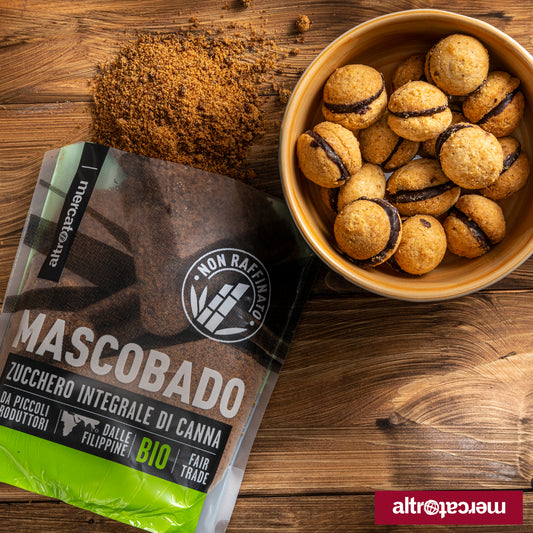 ZUCCHERO DI CANNA INTEGRALE  MASCOBADO FILIPPINE BIO | COD 156 | 500g