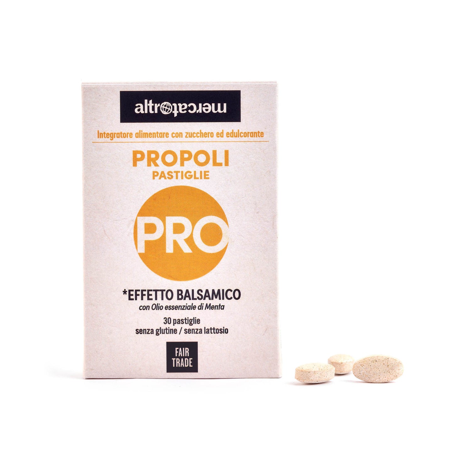 propoli in pastiglie integratore alimentare altromercato