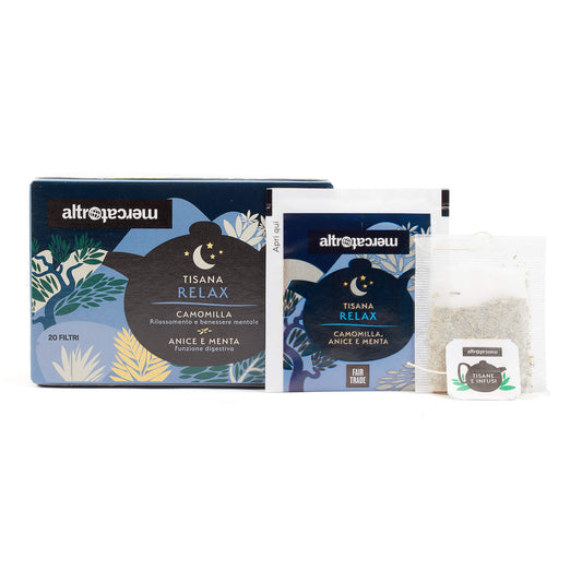 TISANA RELAX IN BUSTINE | COD. 00000779 | 20 filtri - 40g