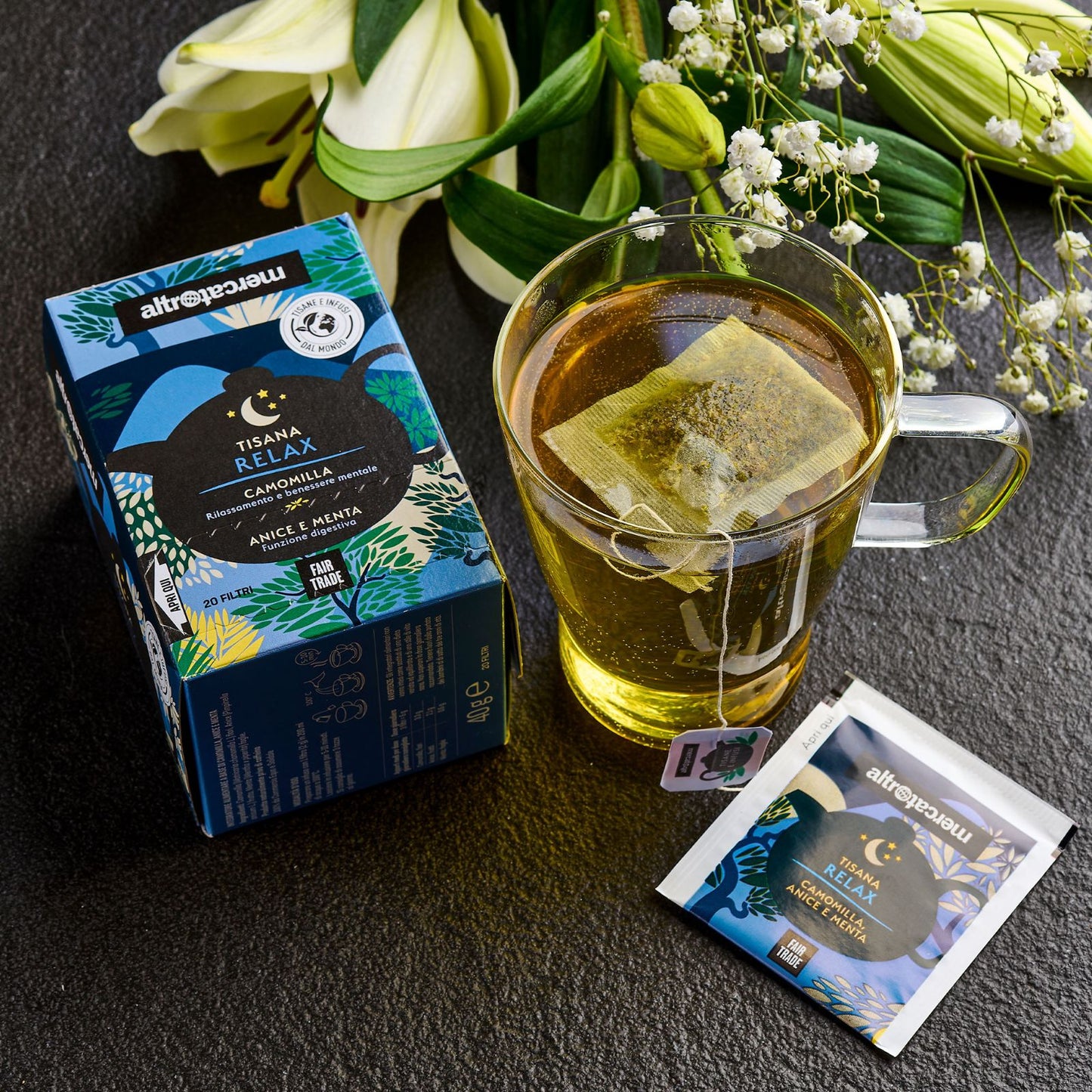 TISANA RELAX IN BUSTINE | COD. 00000779 | 20 filtri - 40g