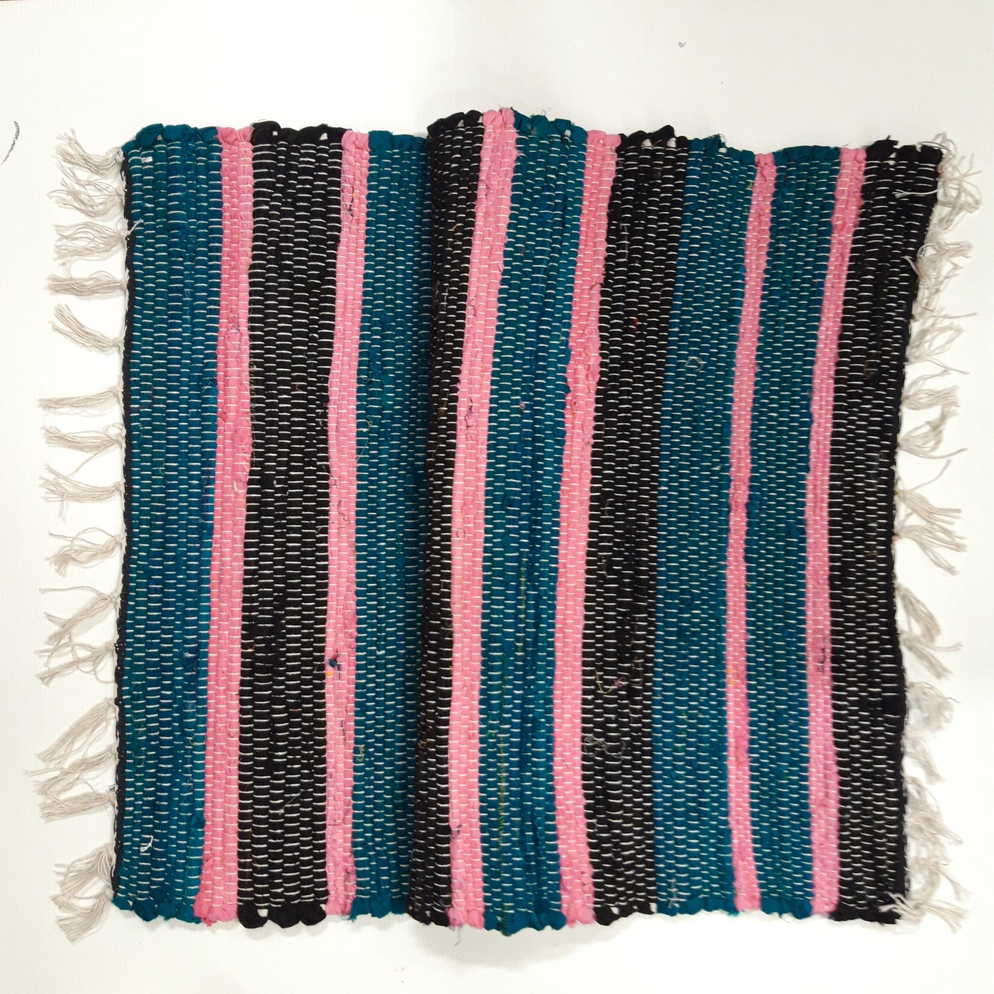 TAPPETO IN COTONE E SARI | COD HUBEQ7231799