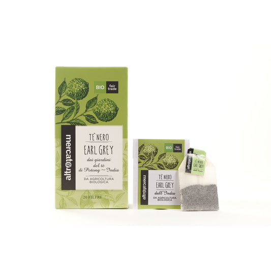 TÈ NERO EARL GREY  - BIO | COD. 1012 | 20 filtri - 40 g