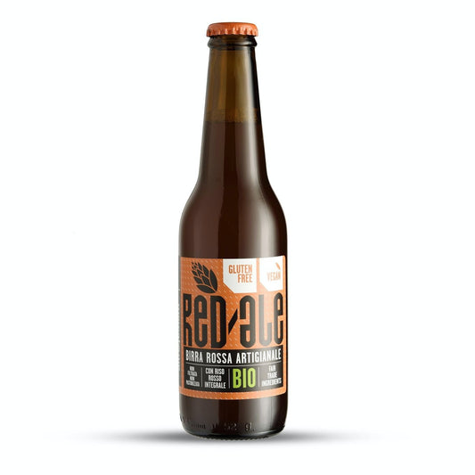 BIRRA ROSSA RED ALE ALLA QUINOA SENZA GLUTINE - BIO | COD. 1085 | 330 ml