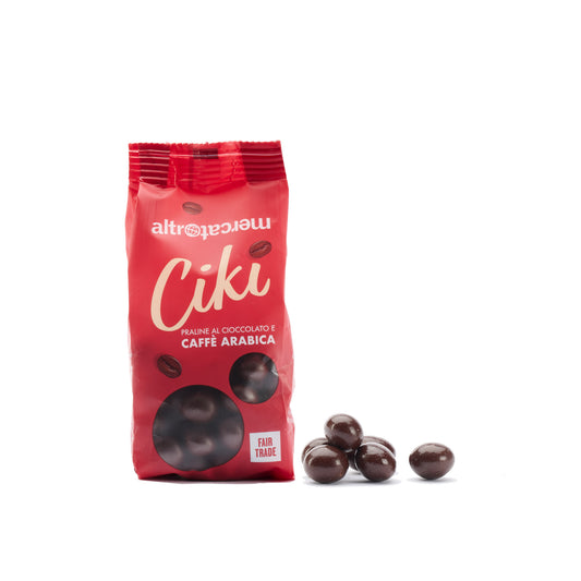 Ciki - Praline di caffè ricoperte al cioccolato - 100g - Altromercato