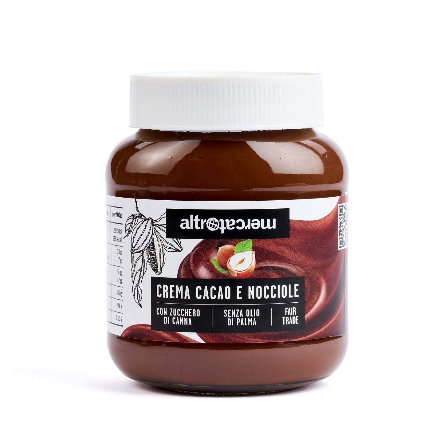 CREMA SPALMABILE  CAJITA CACAO E NOCCIOLE    | 400 g | COD 728