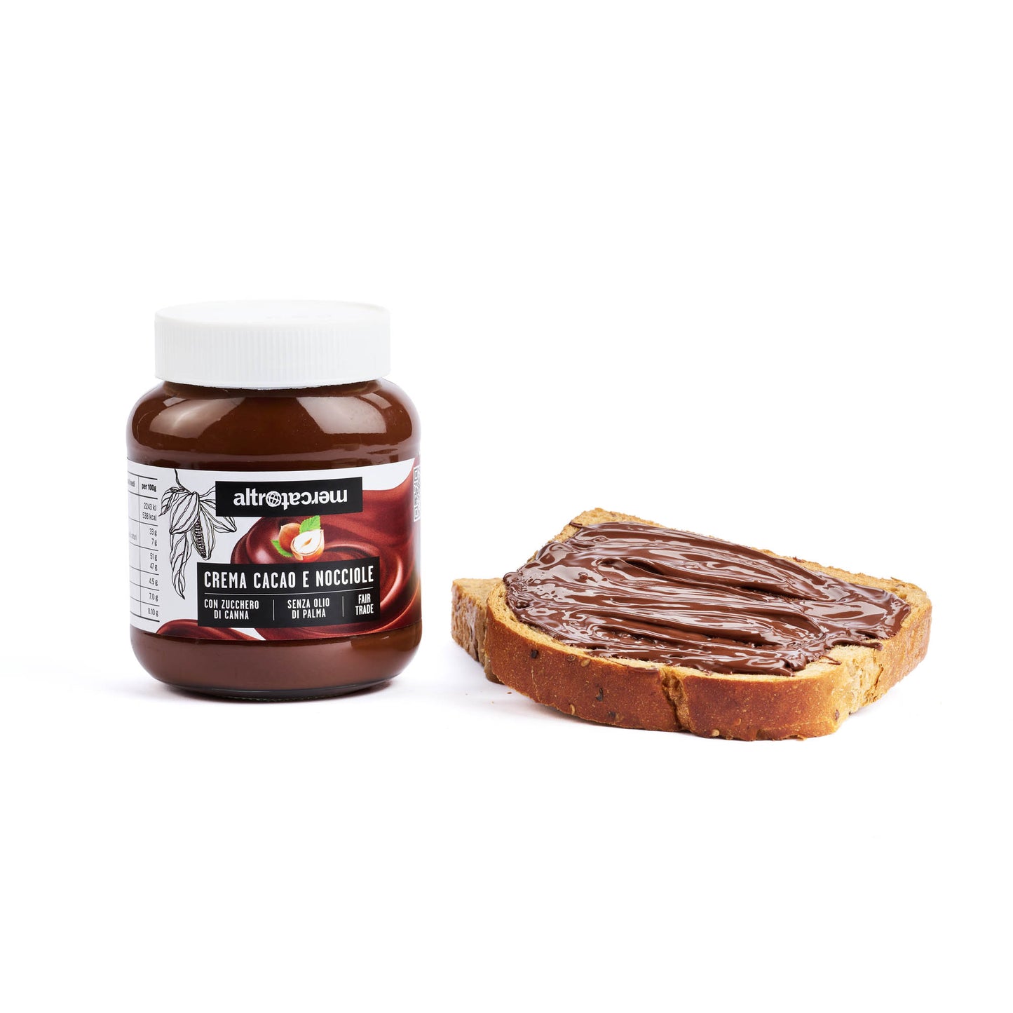 CREMA SPALMABILE  CAJITA CACAO E NOCCIOLE    | 400 g | COD 728