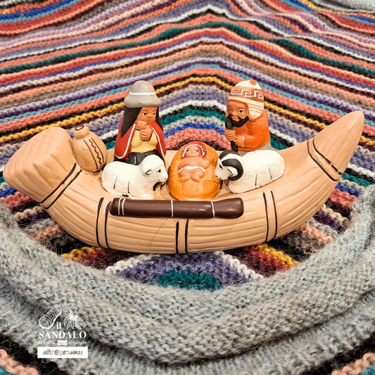 PRESEPE TOTORA, IN CERAMICA | COD 7402