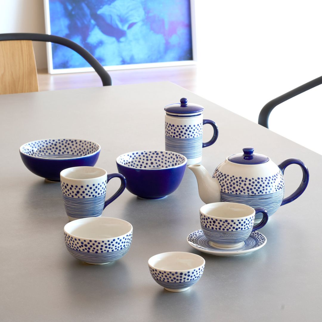 stoviglie per tè e tisane ceramica artigianale Vietnam