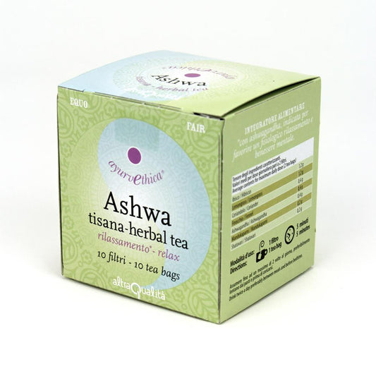 Tisana Ayurvethica Ashwa rilassante  equosolidale Altraqualità