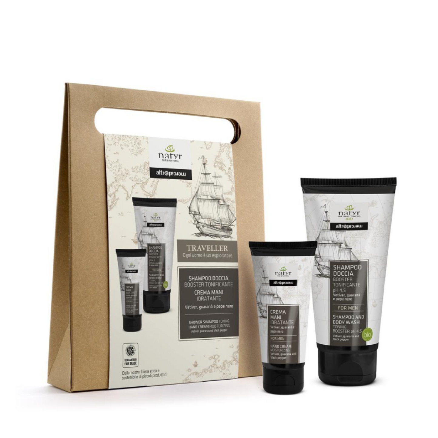 COFANETTO THE TRAVELLER BIO-FOR MEN | COD.7930