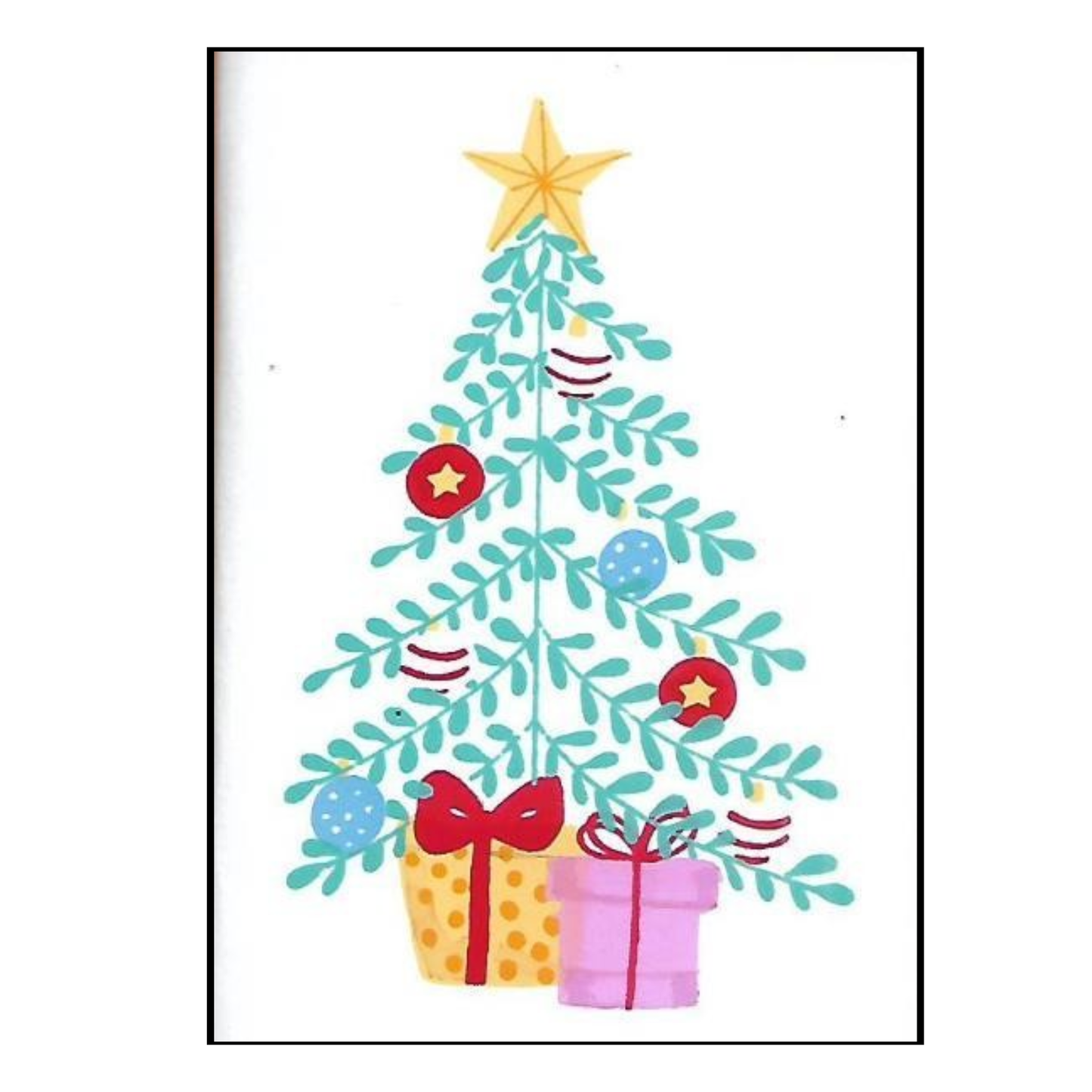 BIGLIETTO ALBERO E DONI | COD HUBEQ7423207