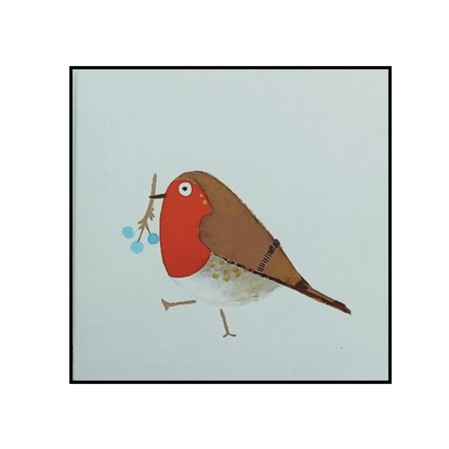 BIGLIETTO QUADRATO PETTIROSSO | COD HUBEQ7423249