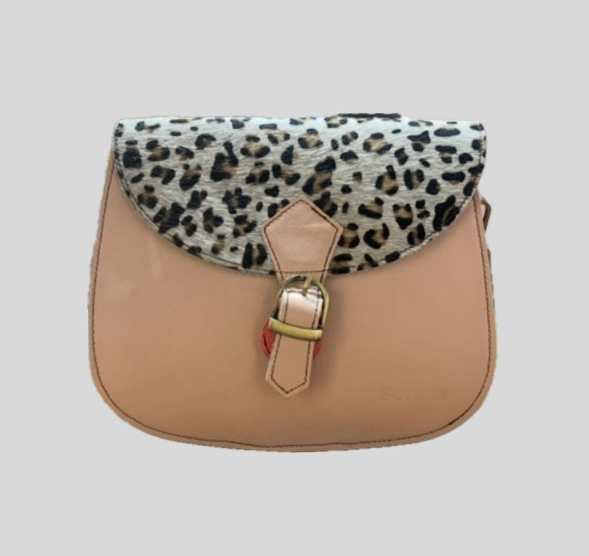 Borsa in pelle recuperata