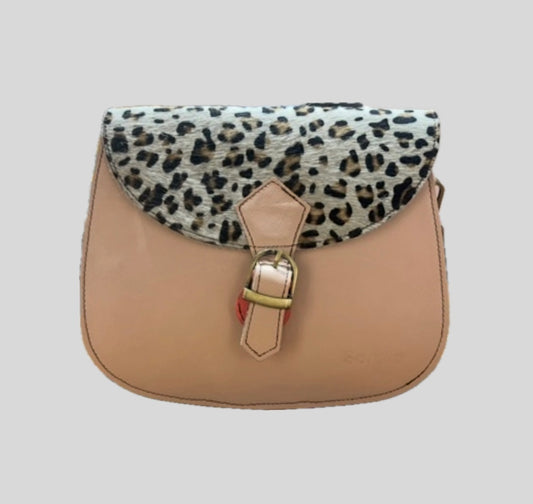 Borsa in pelle recuperata
