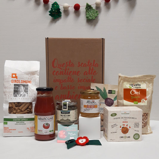 CESTO NATALIZIO TUTTO SOLIDALE ITALIANO | COD 25N07