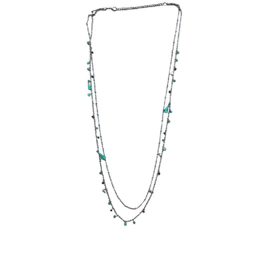 collana colour onheart perline verdi bijoux solidale