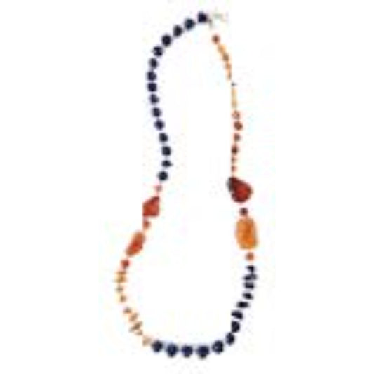 collana Mare agata e quarzo blu, asha india collezione OnEarth