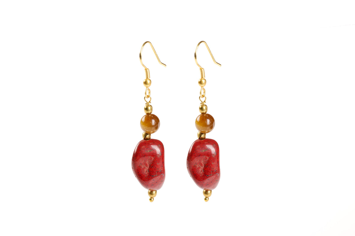 ORECCHINI ELEMENTS OCCHIO DI TIGRE | COD HUBM373174011000