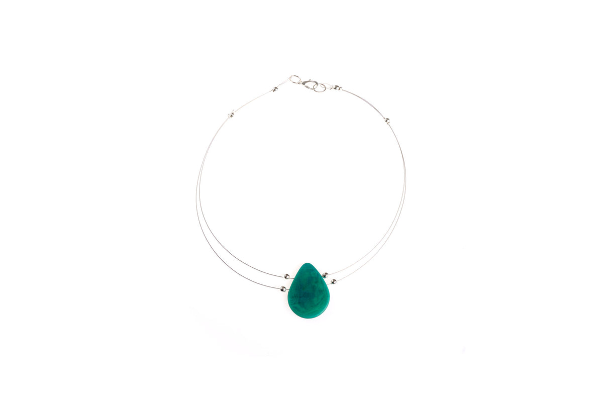 COLLANA NEMA TAGUA VERDE ACQUA| COD HUBM373342007311