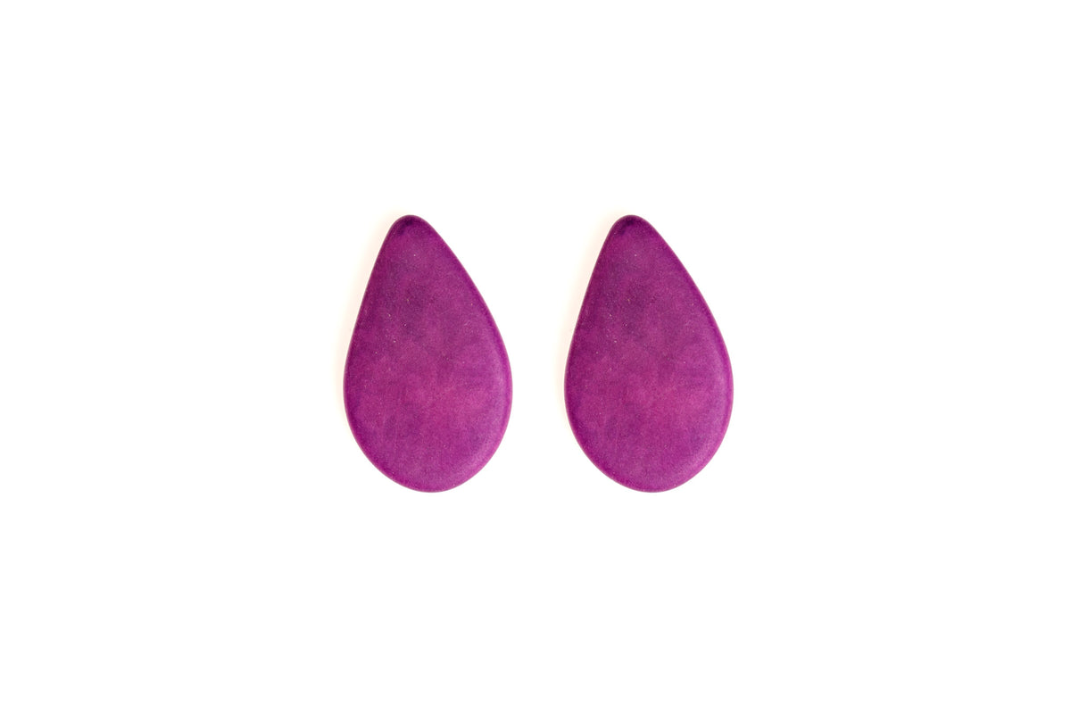 ORECCHINI NEMA TAGUA VIOLA GOCCIA | HUBM373342007613