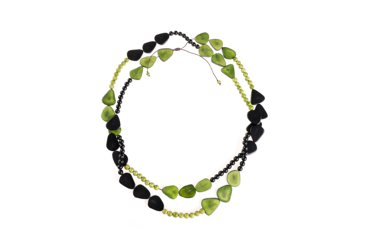 COLLANA BOSCO TAGUA NERO VERDEI | COD HUBM373342008611