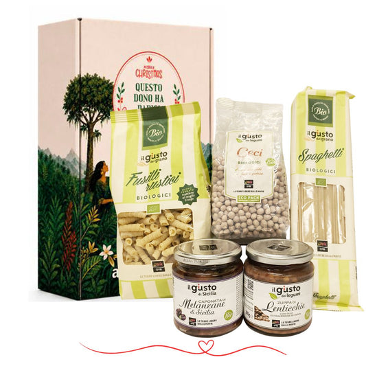 Cesto Natalizio Ogni Giorno Libera | Regalo Equo Solidale Natale | Il Sandalo Altromercato