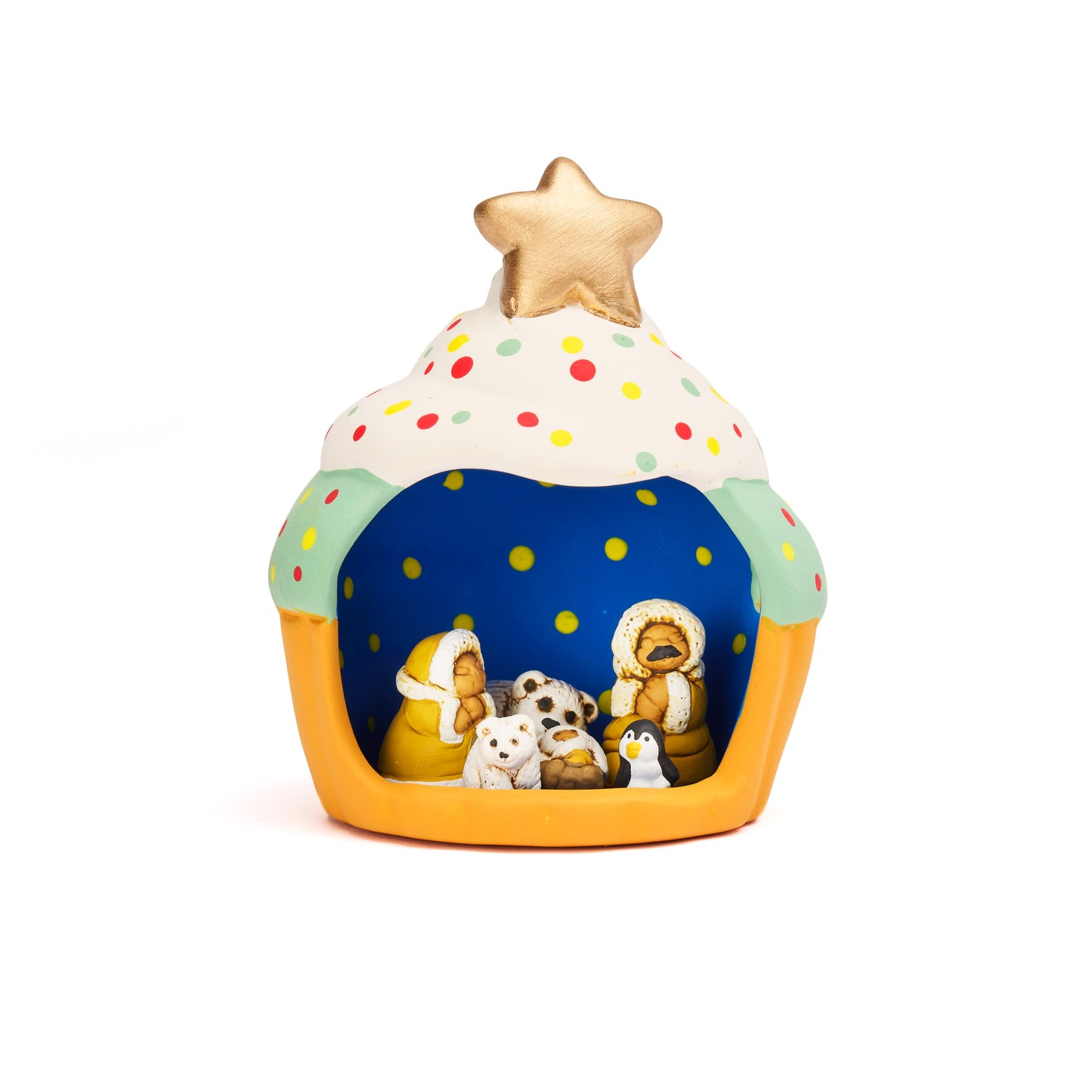 PRESEPE DOLCE NATALE ACQUAMARINA IN CERAMICA | COD. 6542