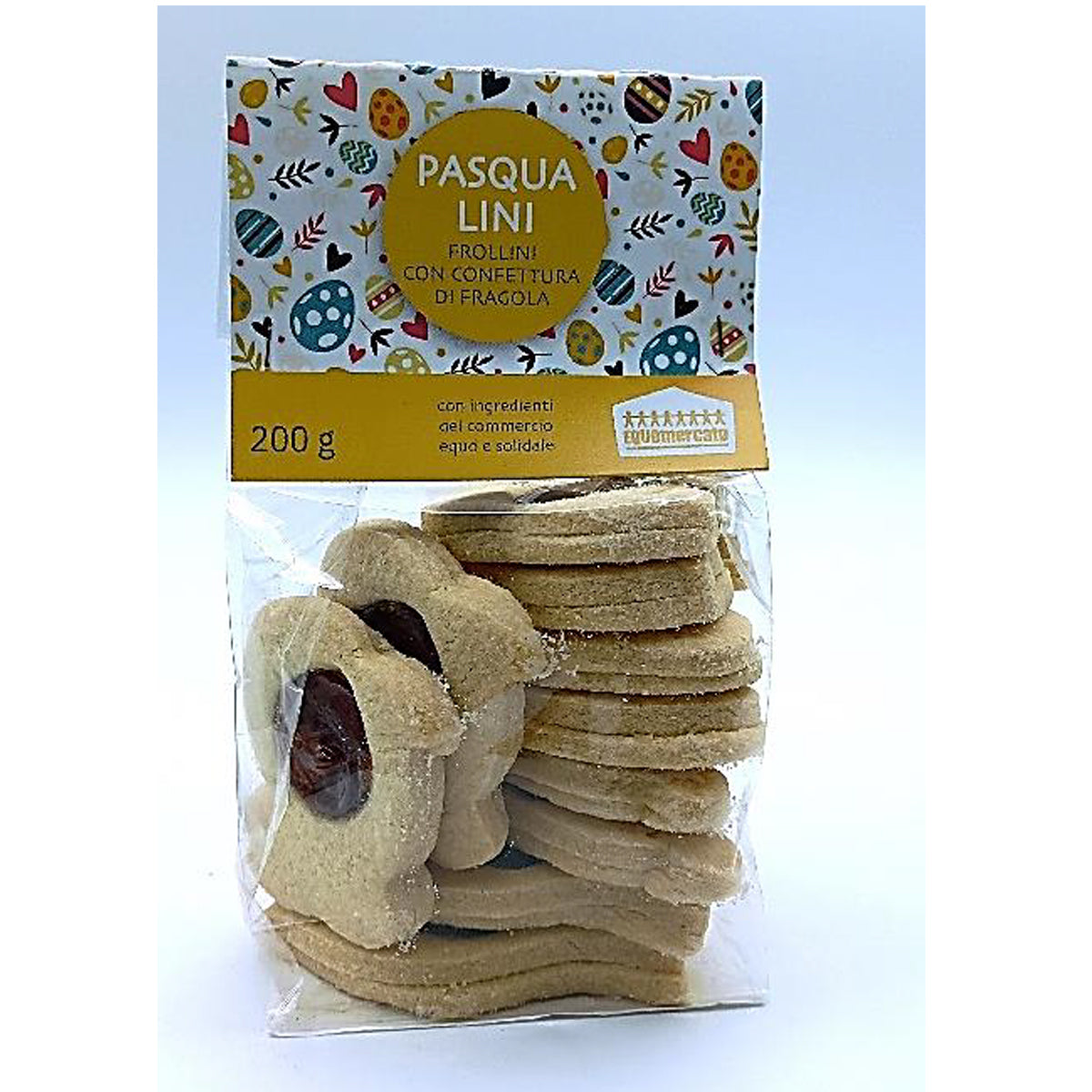 PASQUALINI  BISCOTTI FROLLINI ALLA FRAGOLA 200G | COD HUBEQ9170240