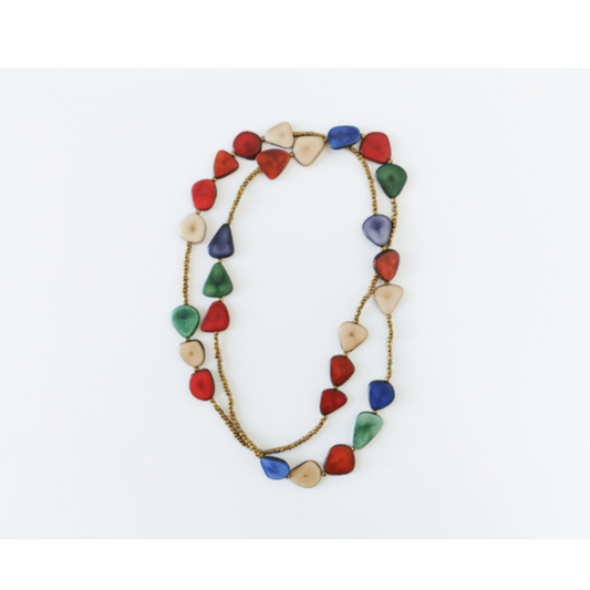 COLLANA NAVIDAD,TAGUA TAGLIO CUORE, VETRO ENDLESS | HUBM351142165800