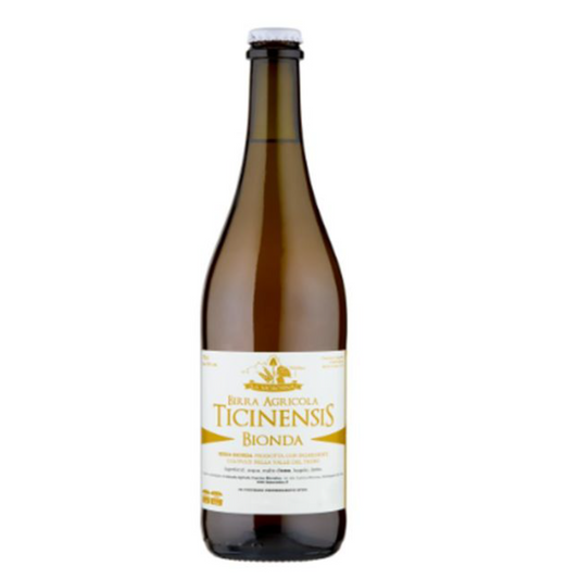 BIRRA AGRICOLA BIONDA TICINESIS- ALTROMERCATO | COD. 838 | 750ml