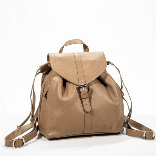 ZAINO PELLE LIVERPOOL BEIGE | COD. HUBEQ8034960