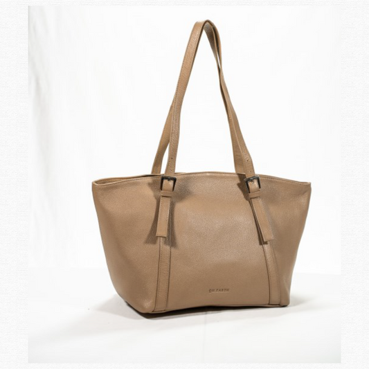 BORSA PELLE LIMOGES BEIGE |COD HUBEQ8074761|