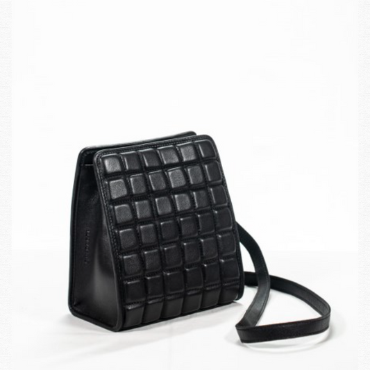 BORSA PELLE ENNIS NERO  |COD HUBEQ8061457|