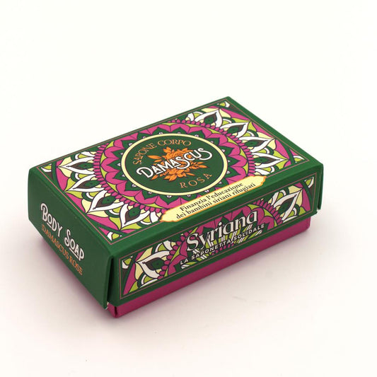 SAPONE DI ALEPPO PROFUMATO ROSA DAMASCEA | COD. HUBAQCS0102007