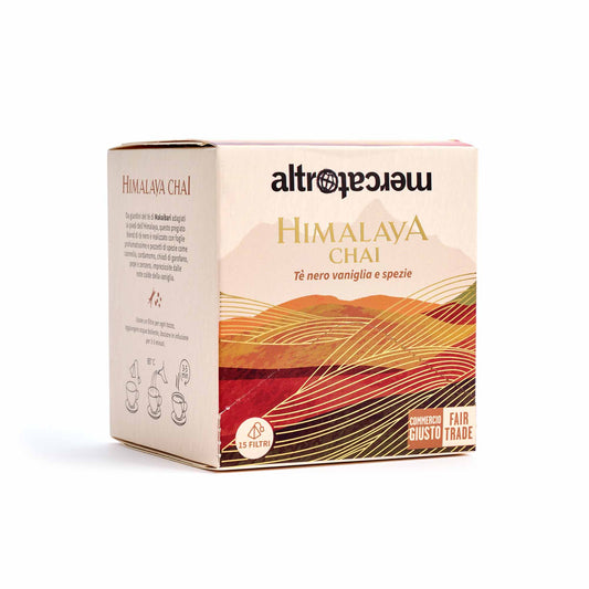 TÈ HIMALAYA CHAI- 15 FILTRI PIRAMIDALI| COD. 6681