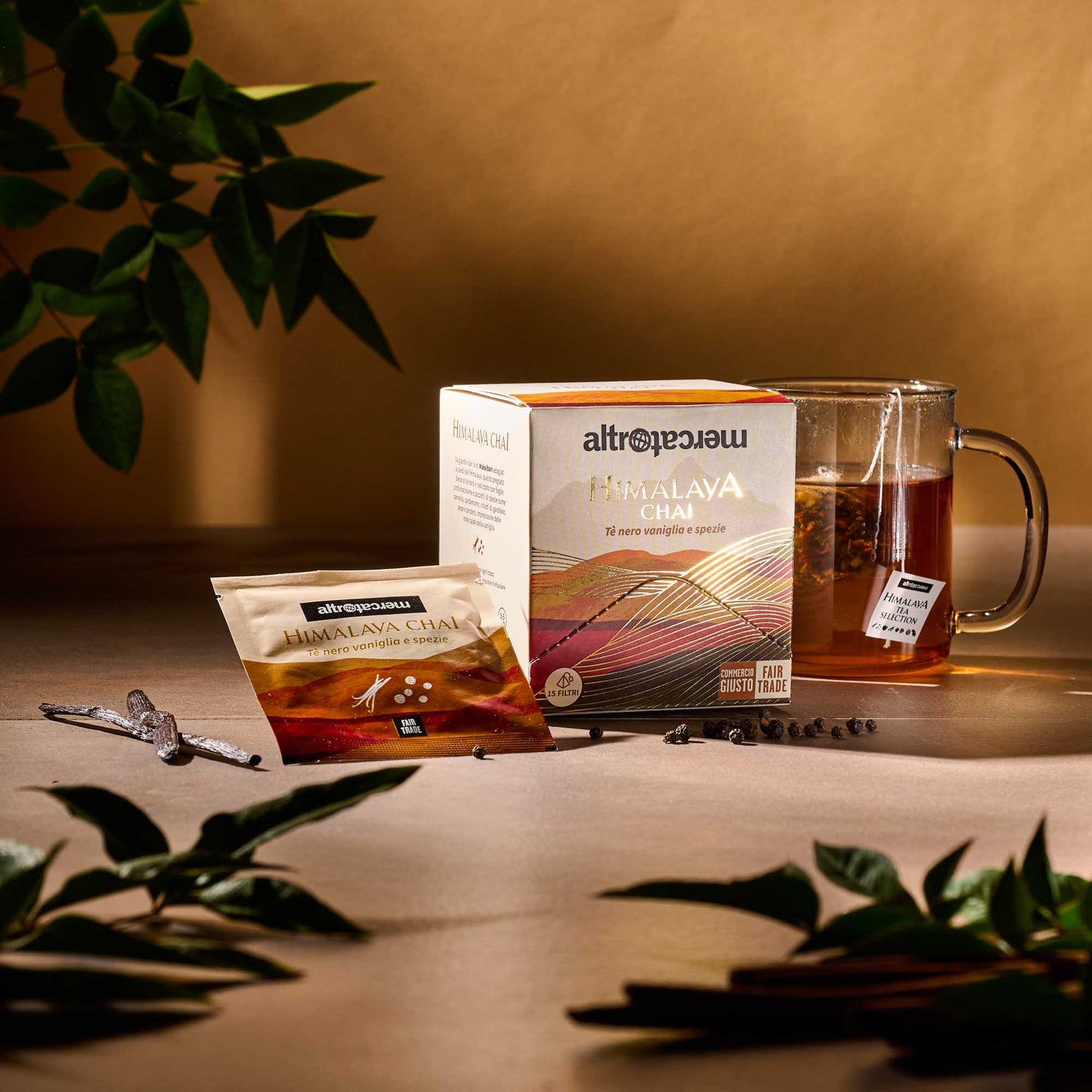 TÈ HIMALAYA CHAI- 15 FILTRI PIRAMIDALI| COD. 6681