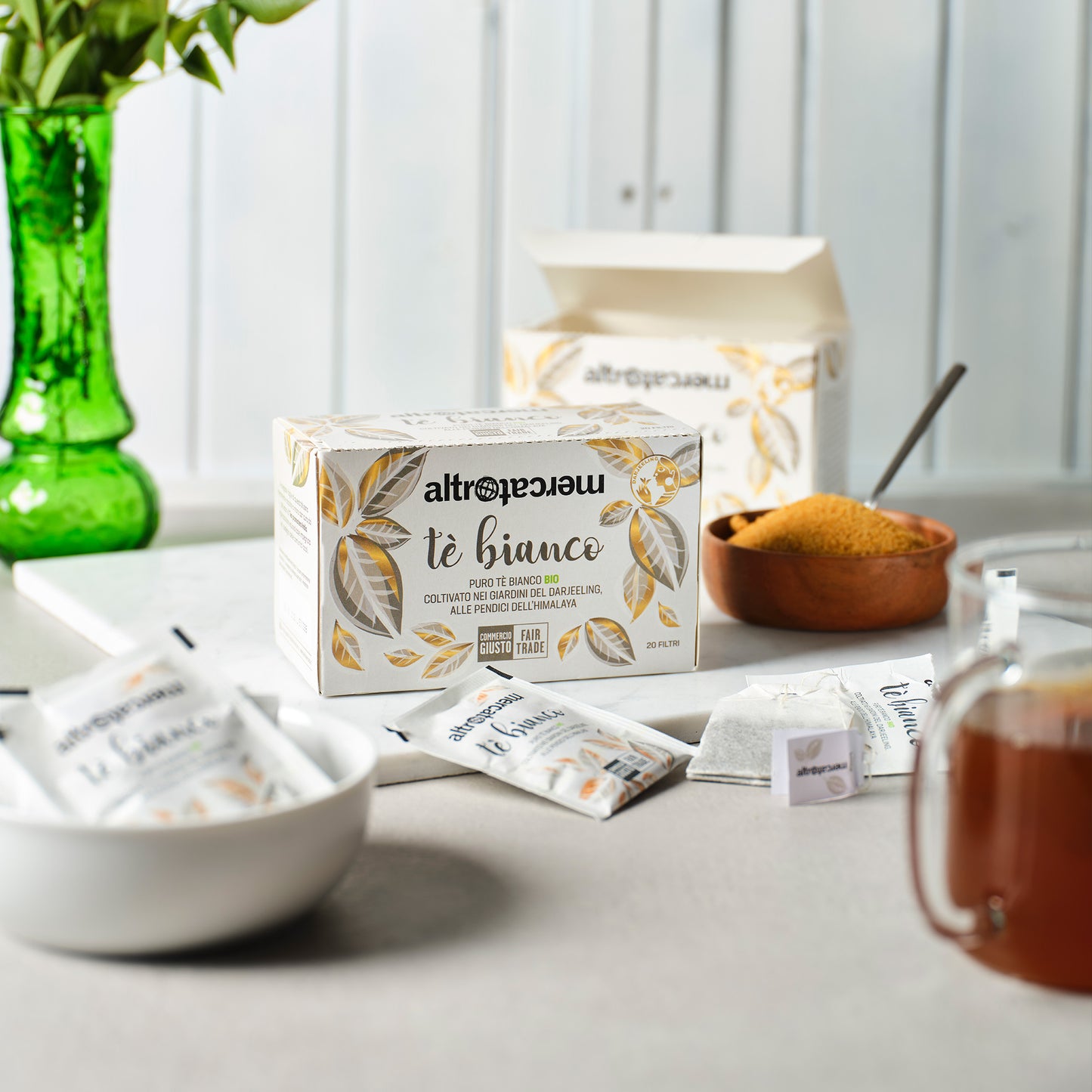 TÈ BIANCO DARJEELING BUSTINE - BIO | COD. 6678 | 40 g