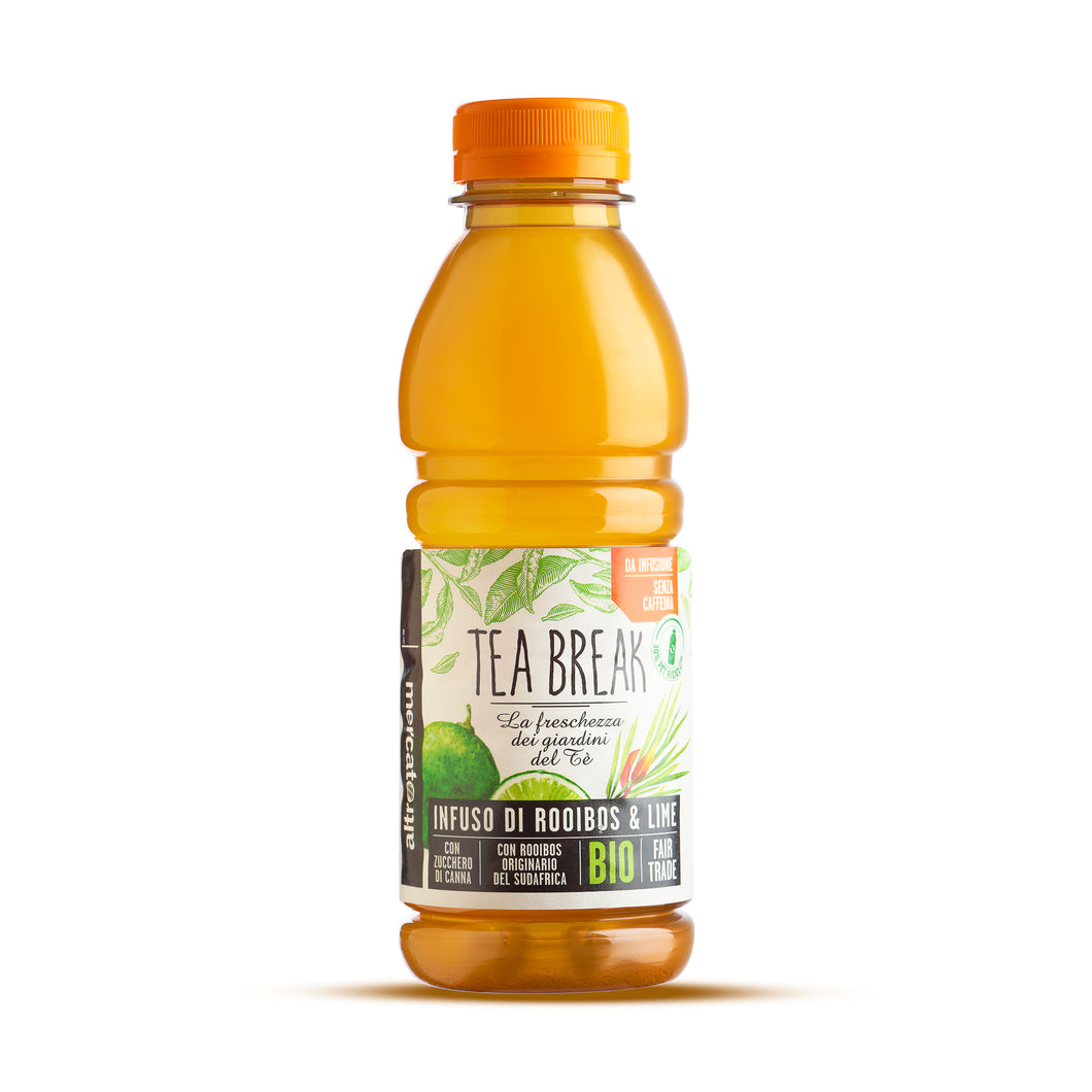 TEA BREAK - TE' AL ROOIBOS E LIME  - BIO | COD. 00001093 | 500 ml
