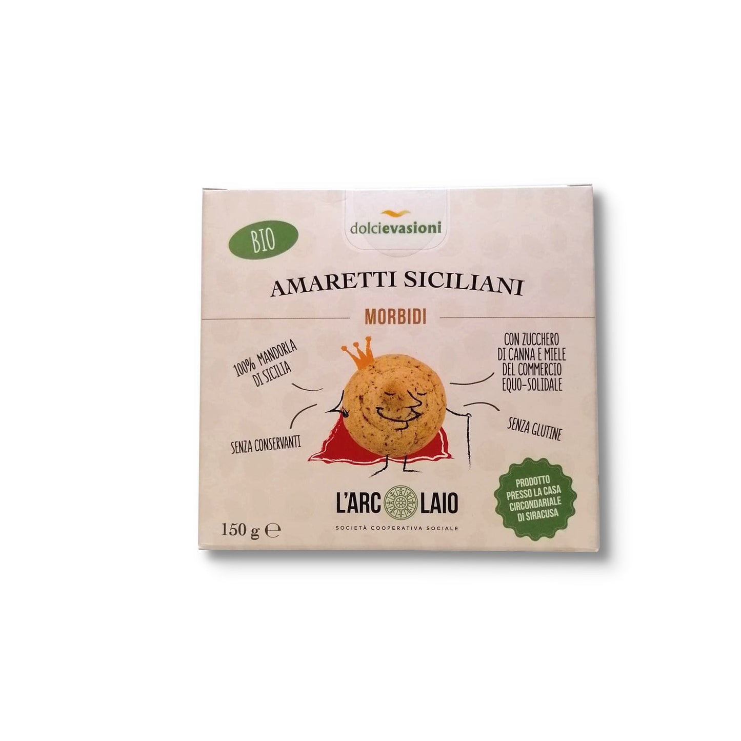 AMERETTI MORBIDI BIO-NATALE EQUOSOLIDALE |COD  4257 | 150g