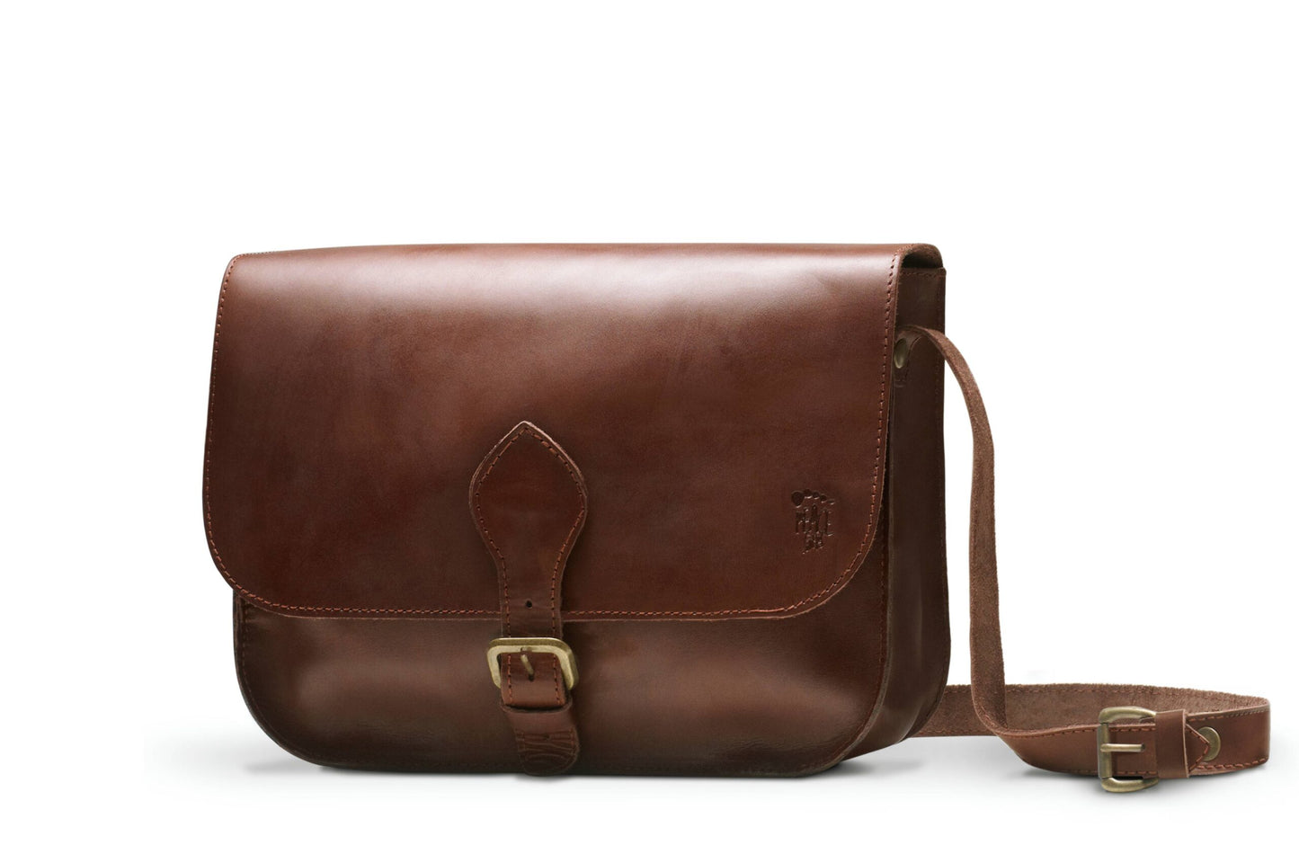 BORSA PEACE STEPS BAG 70'S BIG DARK BROWN
