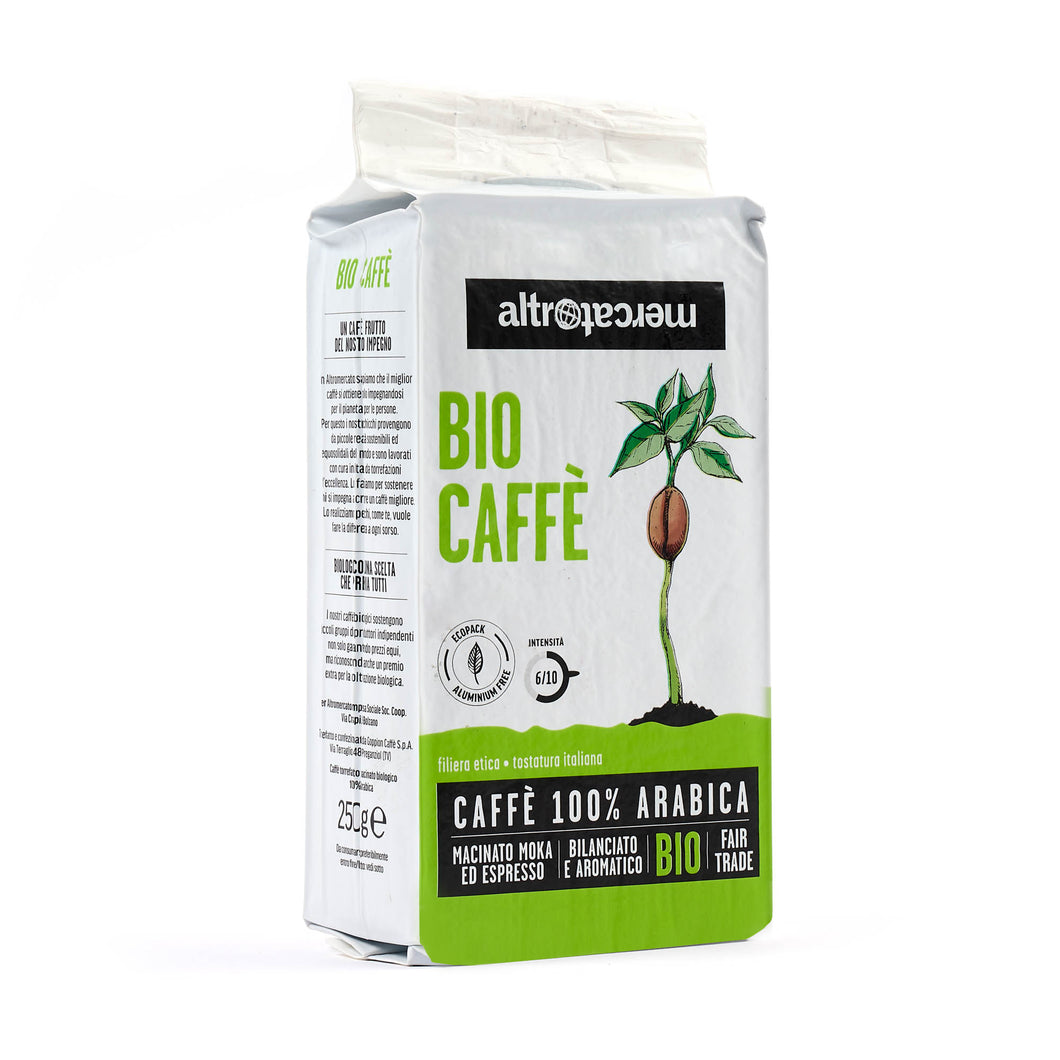 CAFFÈ 100% ARABICA MACINATO BIOCAFFÈ - BIO | COD. 385 | 250 g
