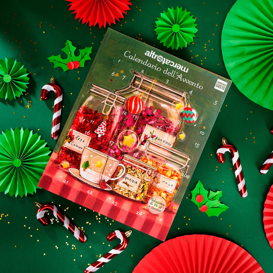 CALENDARIO DELL'AVVENTO TISANE E TÈ-NATALE SOLIDALE ALTROMERCATO | COD 5955