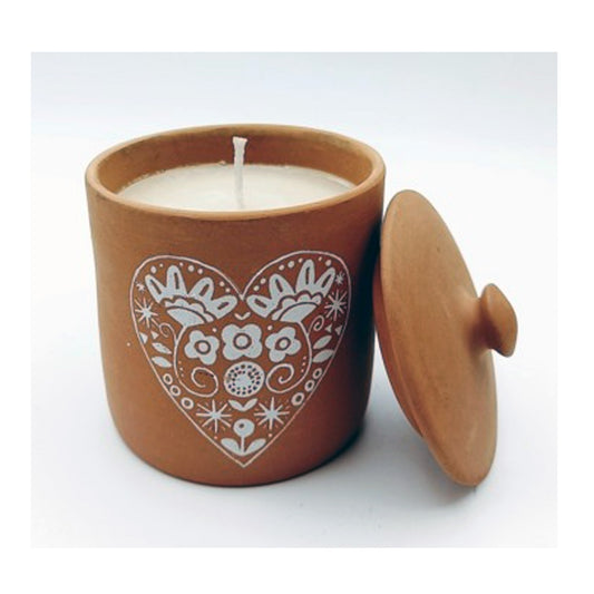 CANDELA DI SOIA VASO TERRACOTTA | COD HUBEQ7421028