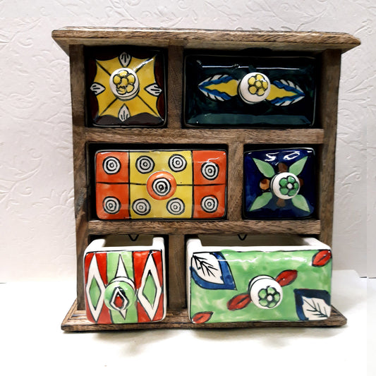 CASSETTIERA PORTAGIOIE FANTASIA LEGNO  | COD HUBAQIN2041271